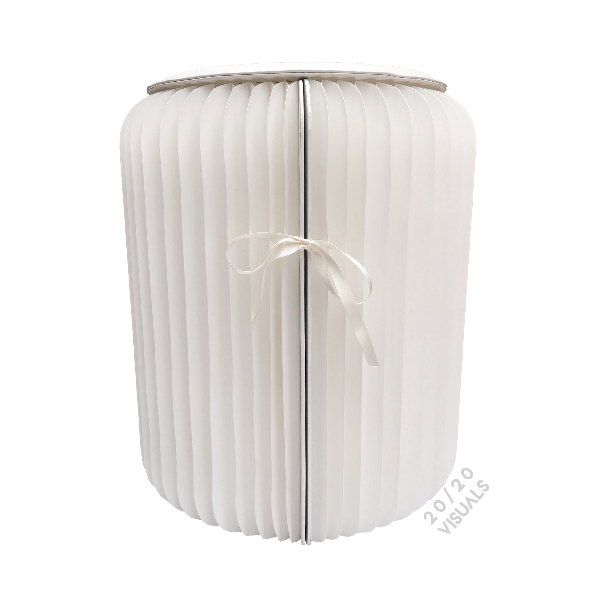 Pleated Paper Stool