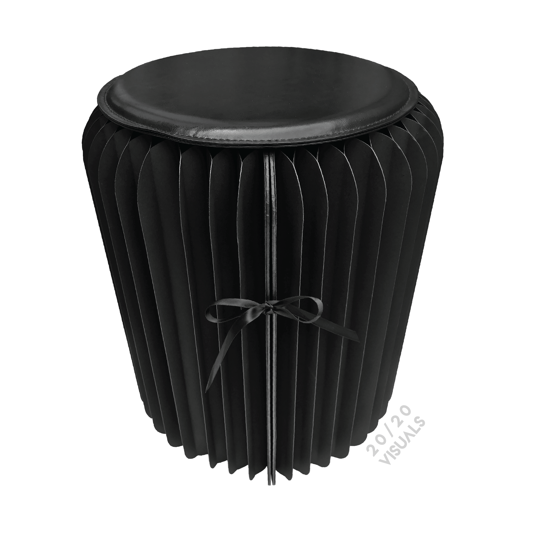Pleated Paper Stool