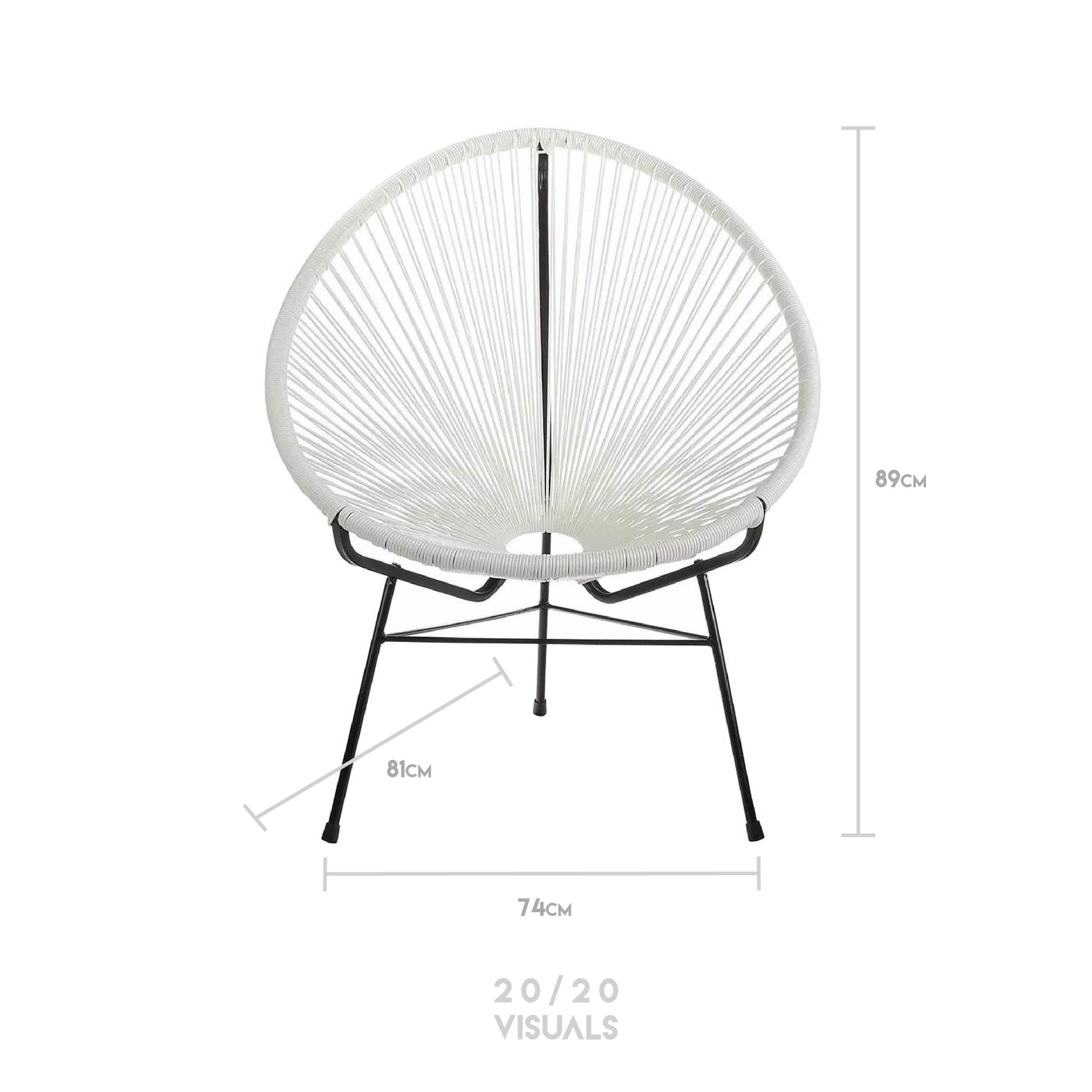 Corded Patio Chair