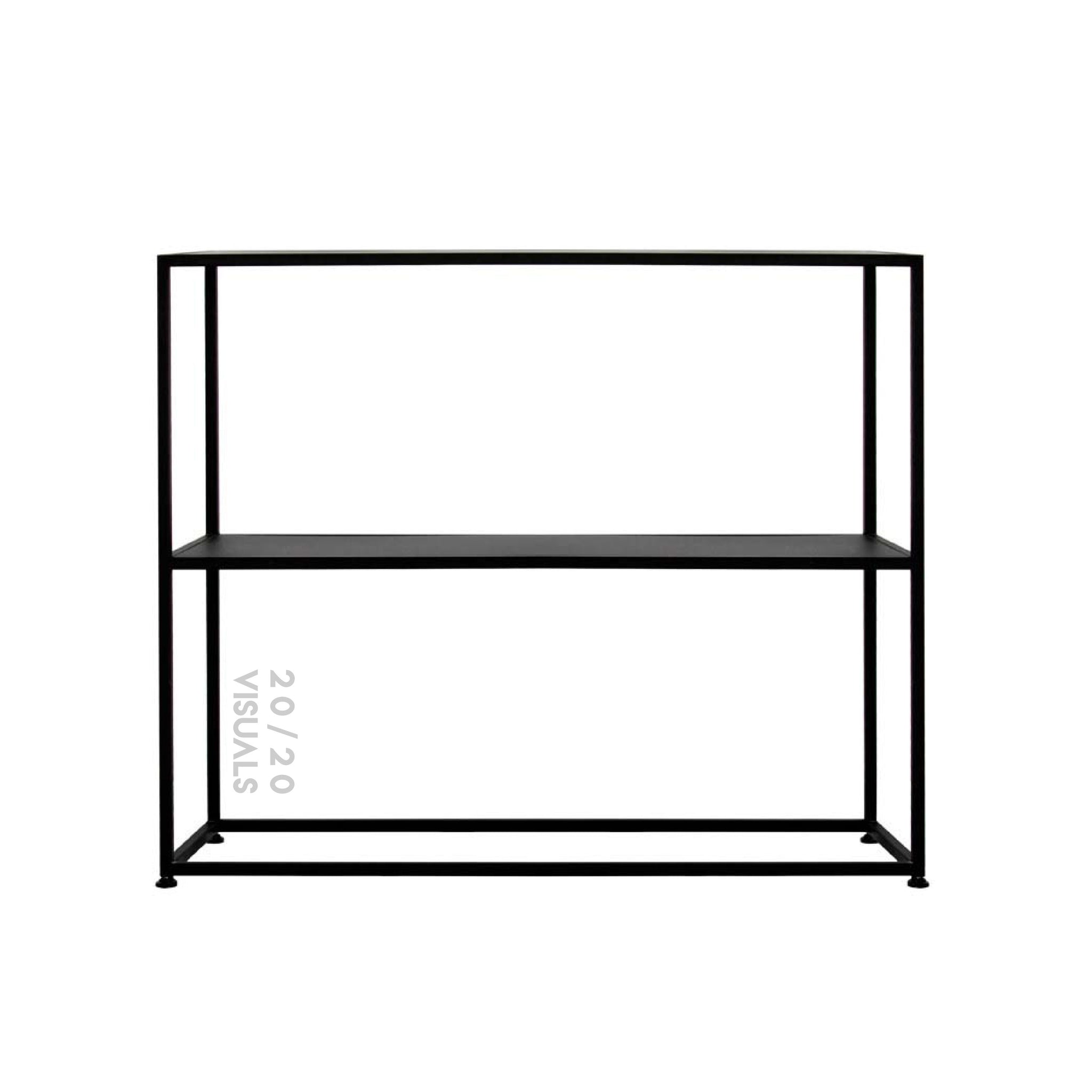 Double Shelf Console Table