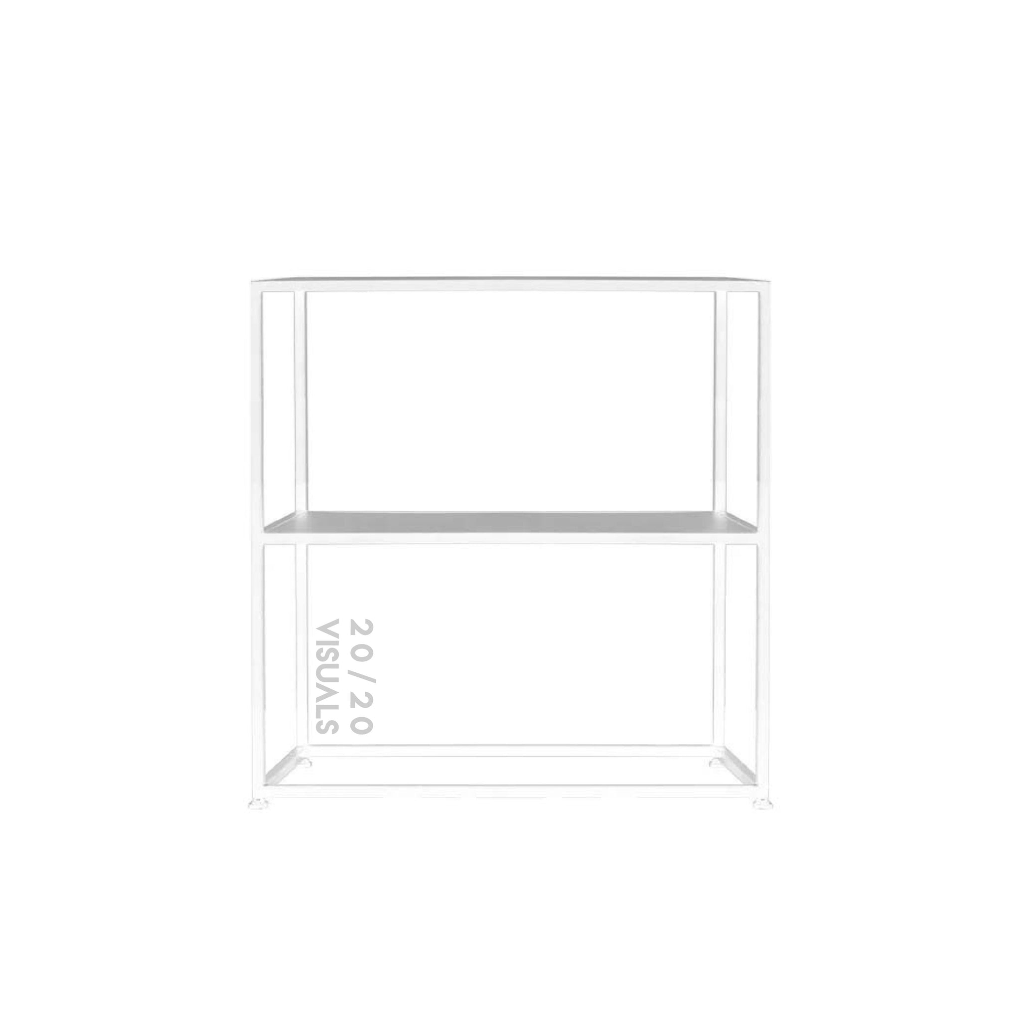 Double Shelf Console Table