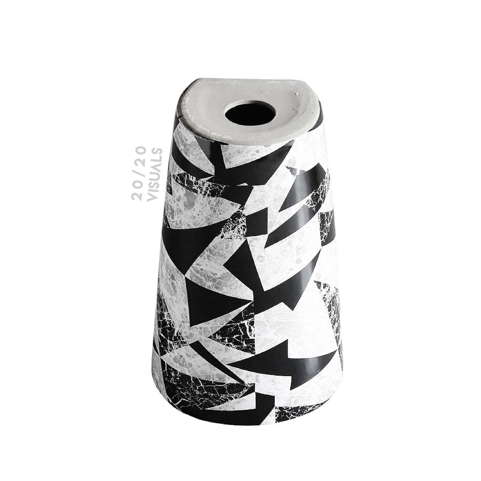 Graphic Print Pedestal Sink