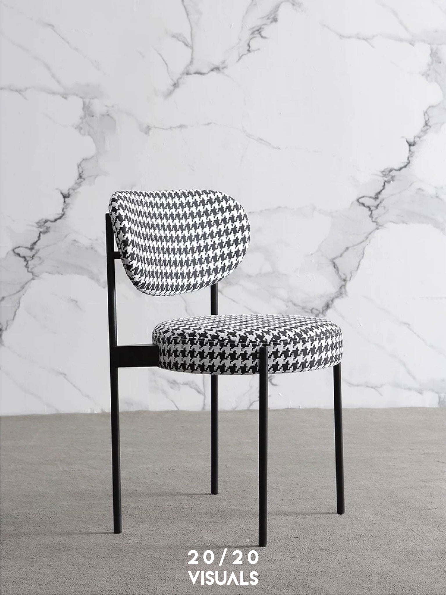 Houndstooth Dining Chair