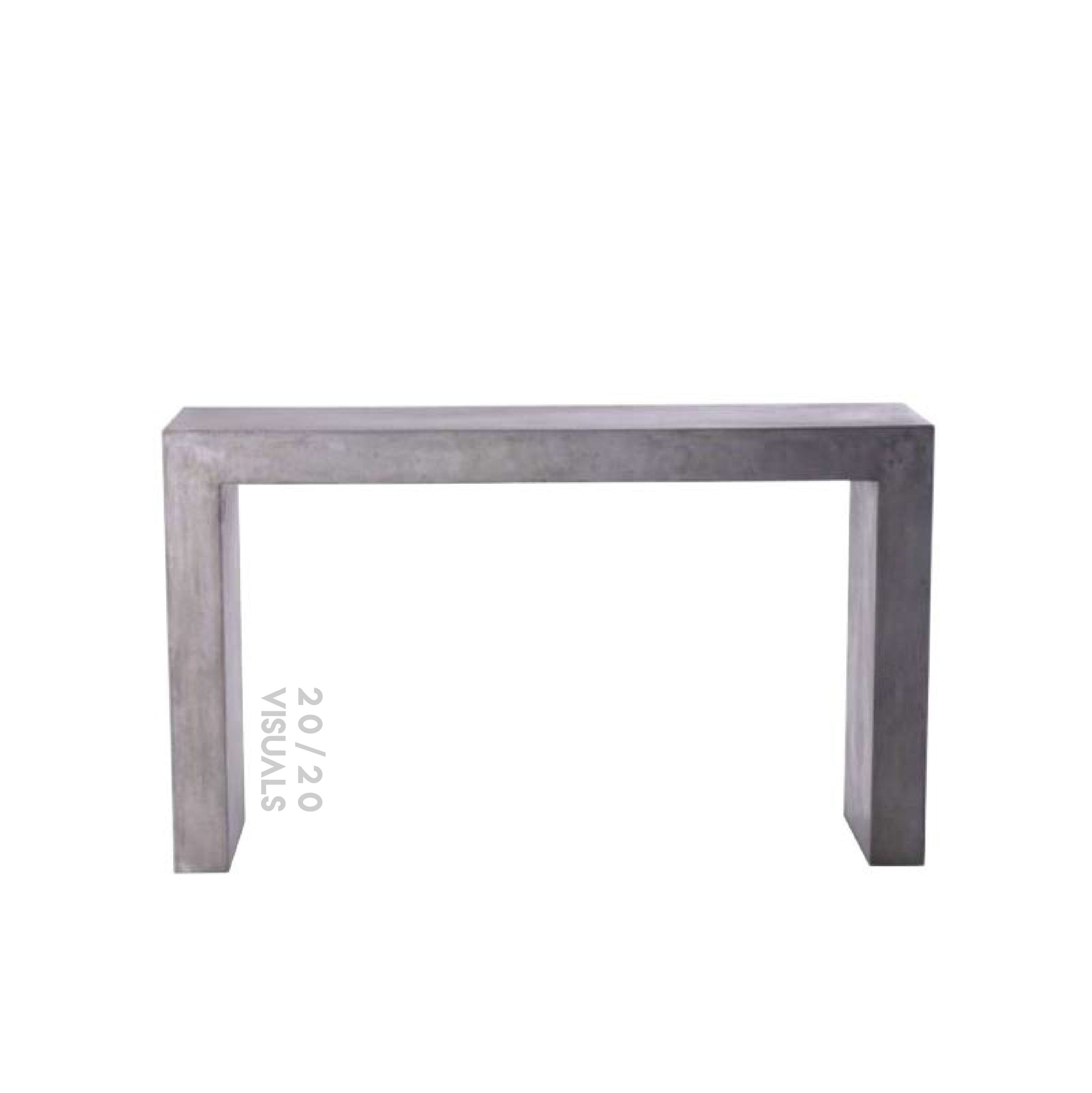 Cement Console Table