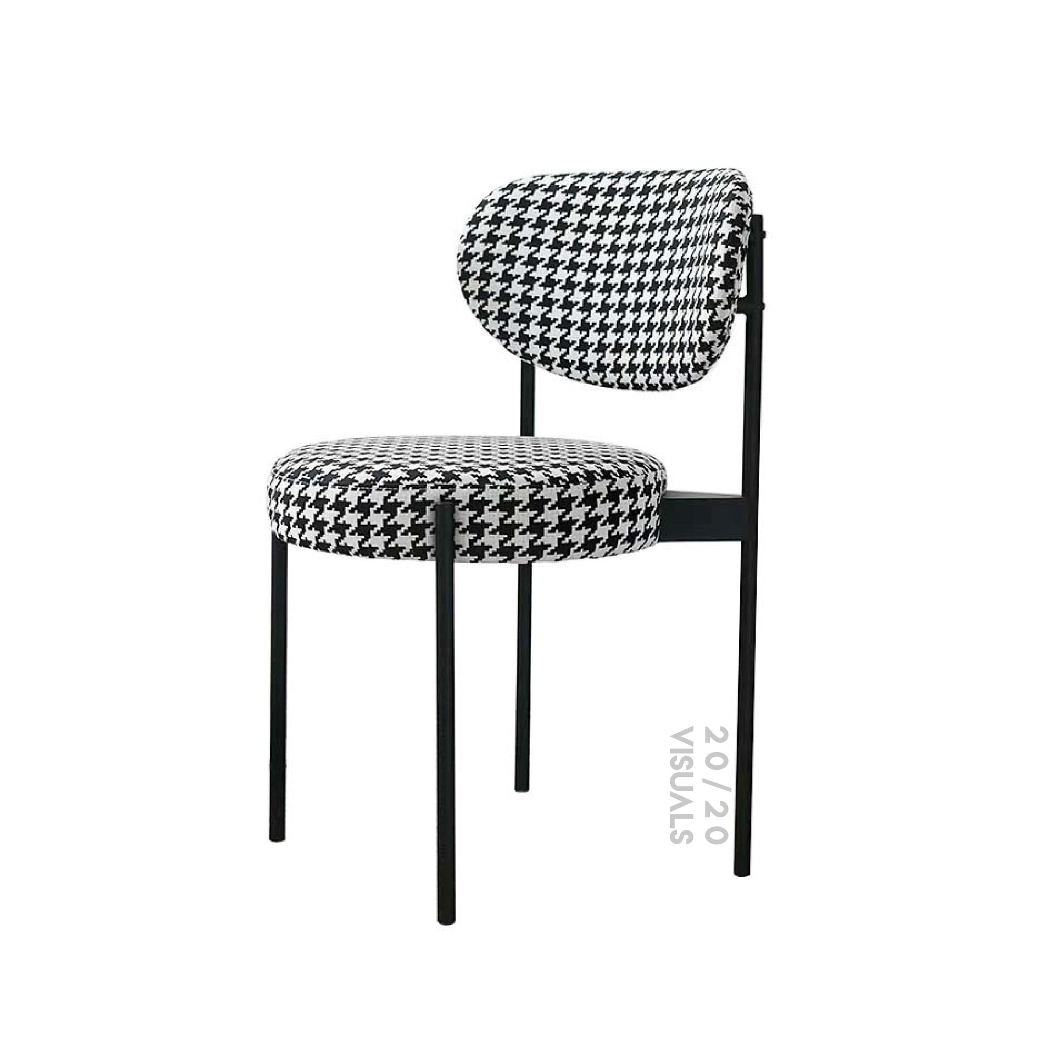 Houndstooth Dining Chair