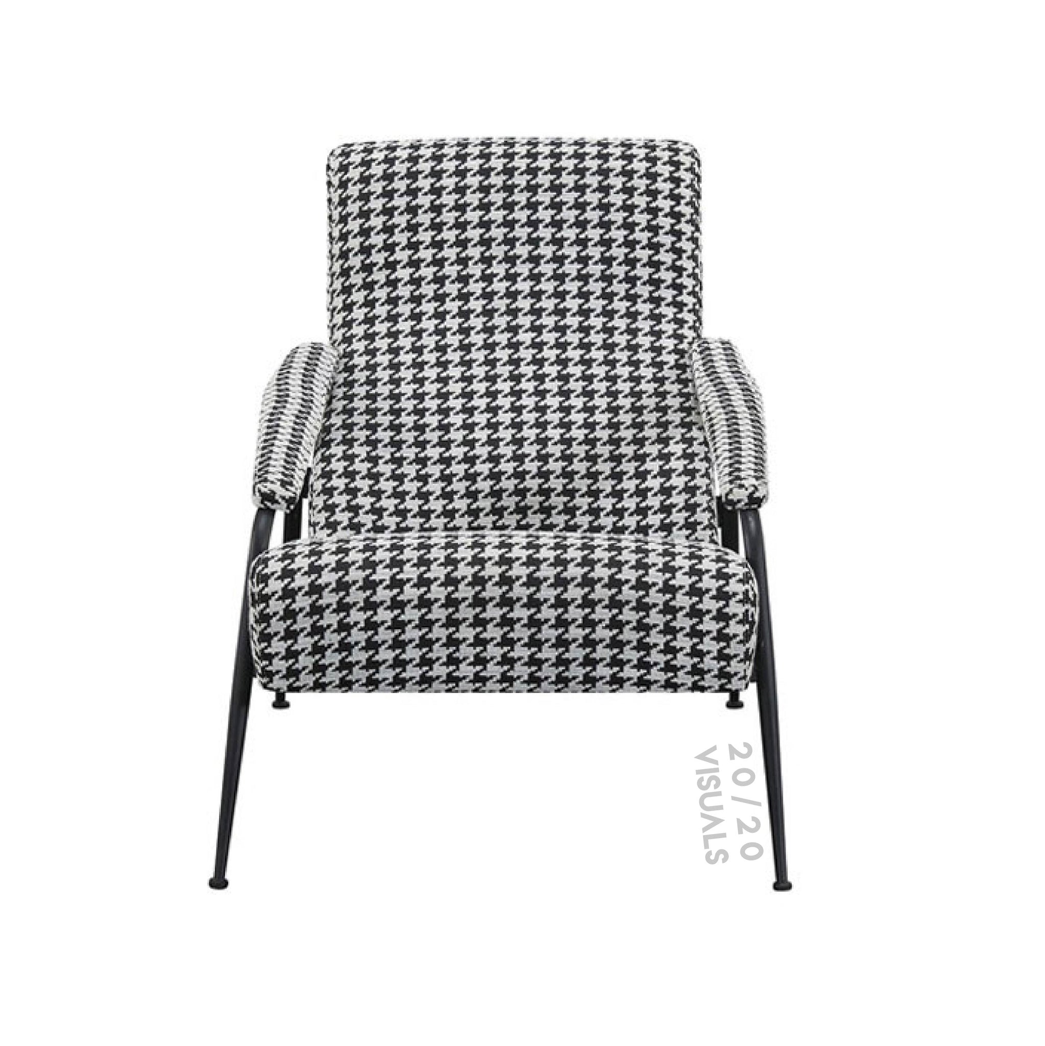 Houndstooth Lounge Chair