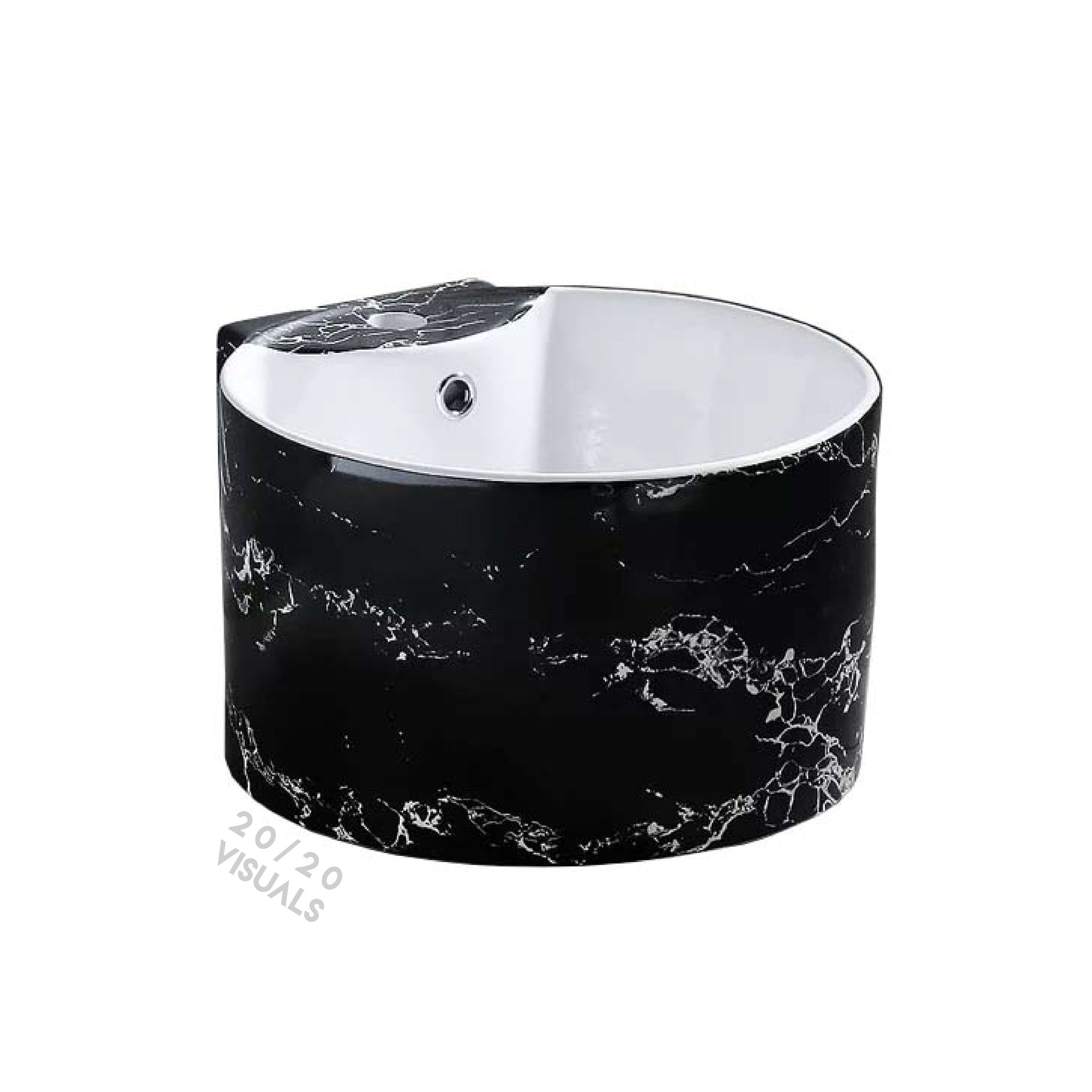 Marble Streak Pedestal Sink