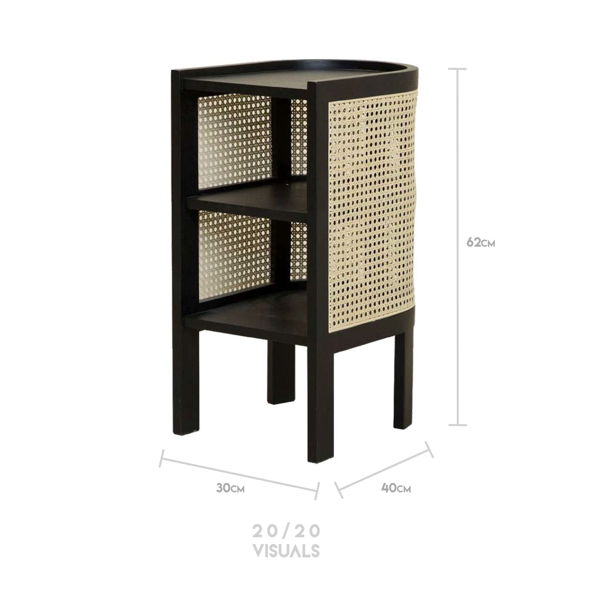 Rattan Side Table