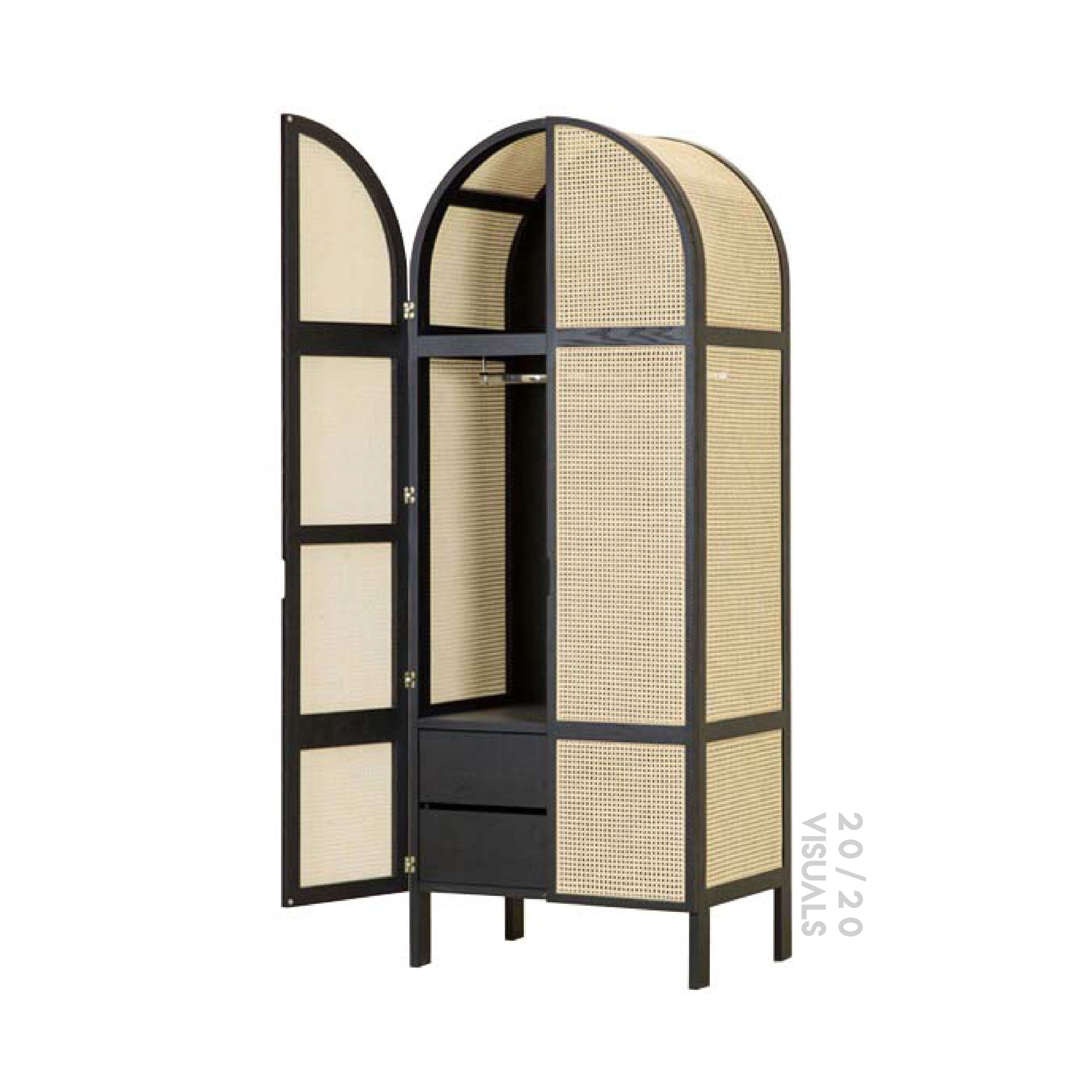 Rattan Wardrobe