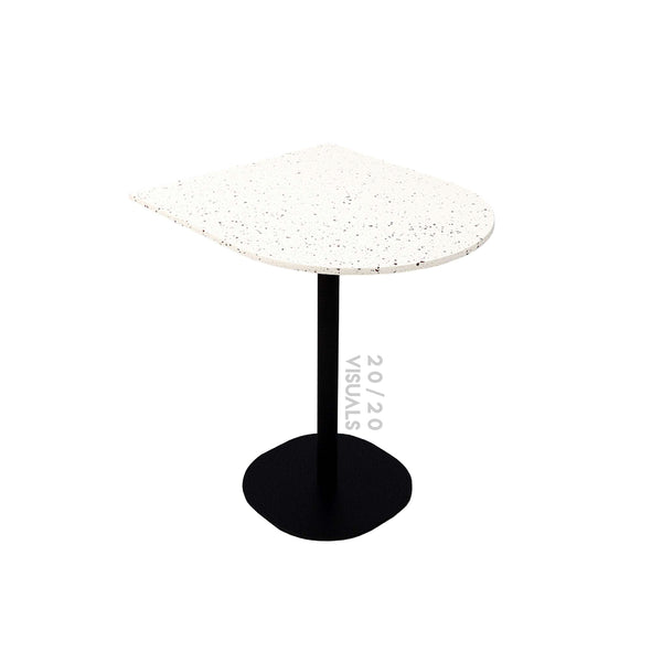 Wall-side Terrazzo Cafe Table